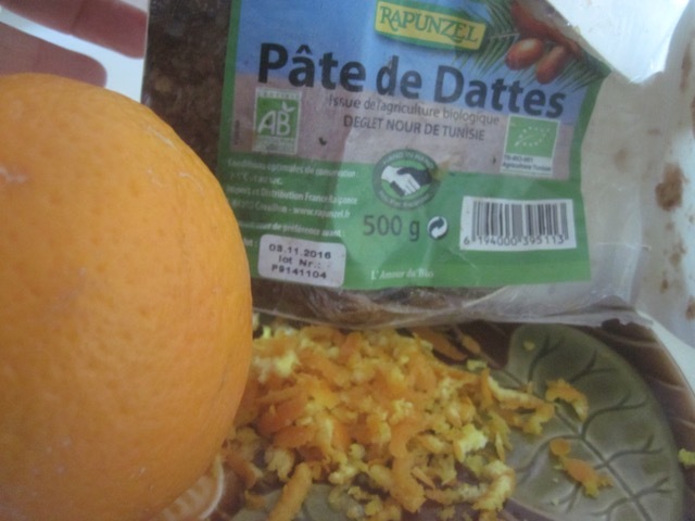 pâte de dattes